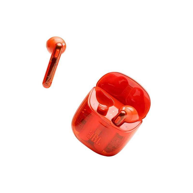 Ecost prekė po grąžinimo JBL Tune 225 TWS Lifestyle Bluetooth Headphones in Ghost Orange-wireless sp