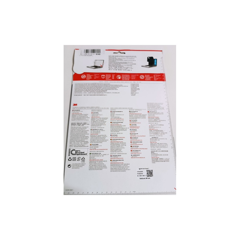 Ecost prekė po grąžinimo '3 M pf14.0 W9e – Notebook privacy filter – 14 wide screen