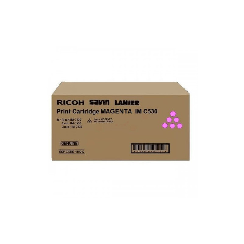 Ricoh IMC530 (418242), Purpurinė kasetė lazeriniams spausdintuvams, 18