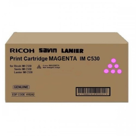 Ricoh IMC530 (418242), Purpurinė kasetė lazeriniams spausdintuvams, 18