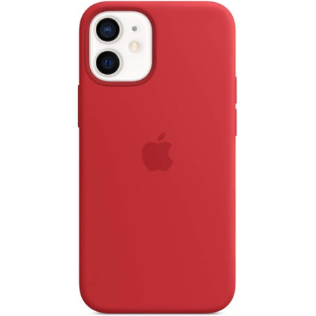 Ecost prekė po grąžinimo Apple silikoninis dėklas su Magsafe (skirtas iPhone 12 Mini) Raudonas