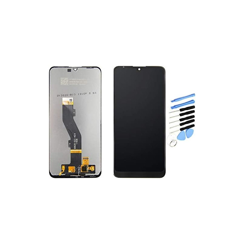 Ecost prekė po grąžinimo YQZ Nokia 3.2 TA-1156 1159 1164 Touch Screen Digitizer (Black)