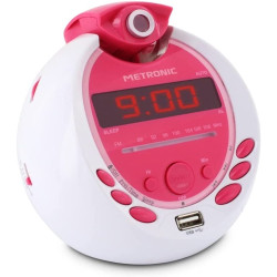Ecost prekė po grąžinimo Metronic Miss Angel MP3 Radio / Radio Alarm Clock USB