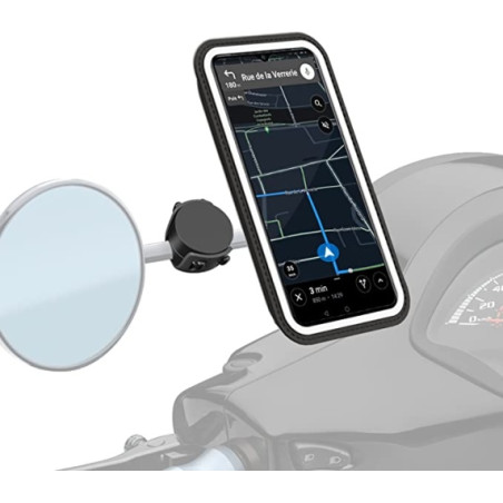 Ecost prekė po grąžinimo Shapeheart Magnetic Mobile Phone Holder Motorcycle for Rear View Mirror Uni