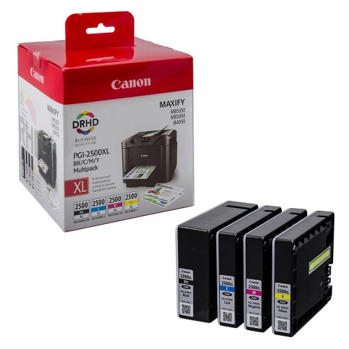 Kasetė Canon PGI-2500XL CMYK OEM-RAŠALINĖS KASETĖS