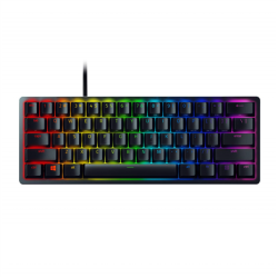 Razer Huntsman Mini Laidinė žaidimų klaviatūra, USB, RGB LED, US Int, Linear Optical Switch, Juoda