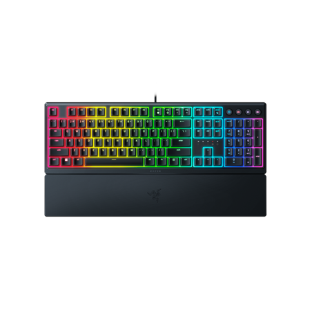 Razer Ornata V3 Laidinė žaidimų klaviatūra, USB, RGB LED, US, Mecha-membrane switch, Juoda
