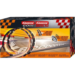 Ecost prekė po grąžinimo Carrera Go!!! Digital 143 kilpų rinkinys su LED apšvietimu ir garsu
