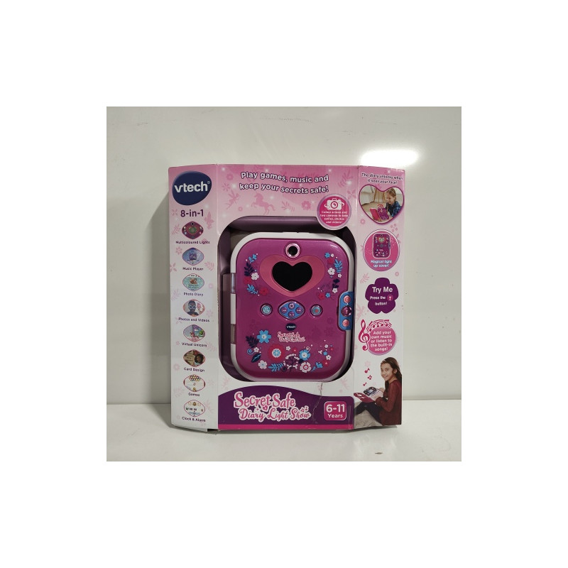 Ecost prekė po grąžinimo Vtech violetinės spalvos slaptas saugus dienoraštis