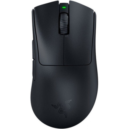 Razer DeathAdder V3 Pro Belaidė žaidimų pelė, RF Wireless + USB-C, 30000 DPI, Juoda
