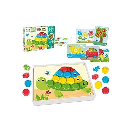 Ecost Prekė po grąžinimo Goula - 53140 - Baby Color mediniai žaislai nuo 2 metų iki 99 metų