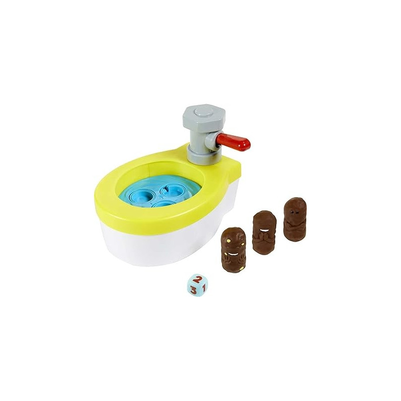 Ecost Prekė po grąžinimo Mattel Games - Turbo Poop Catcher, Žaislas Vaikams su Tualeto Žaislu